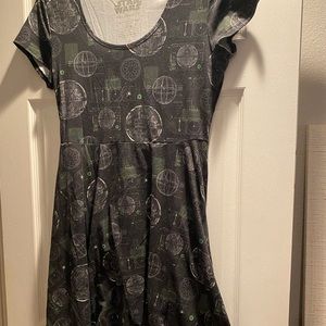 Disney Death Star map dress L